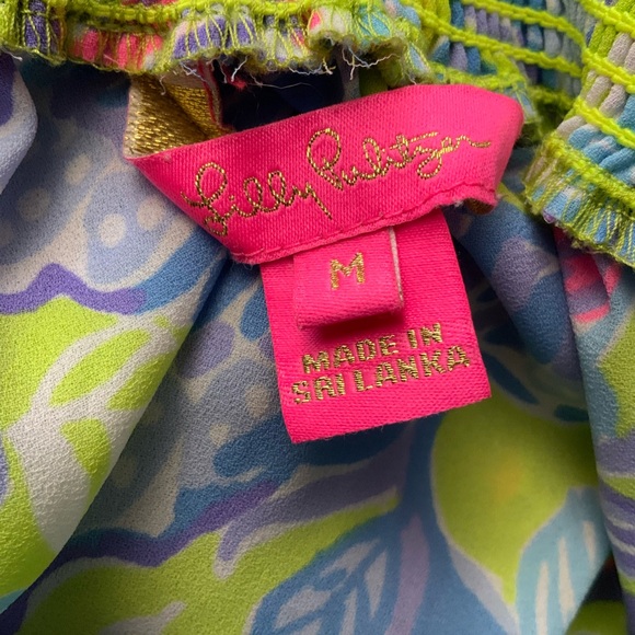 Lilly Pulitzer Multicolor Off-Shoulder Blouse - Picture 5 of 5